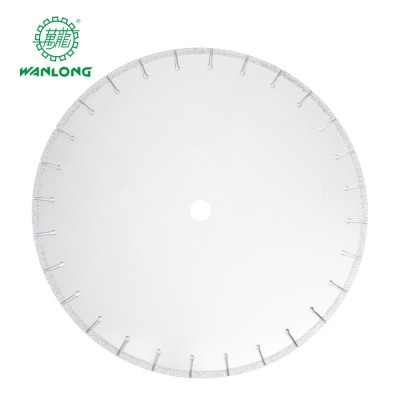 Lame de scie de marbre, diamètre: 250-350mm, tranchant de coupe de la dalle de coupe, marque Wanlong